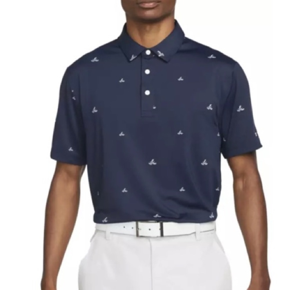 Nike Men's Dri-FIT Player Lobster Print Golf Polo US Open Boston